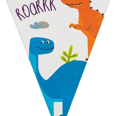 1 Dinosaurier Fähnchengirlande - Dinosaurs Party -Funidelia Verkaufsladen 1 dinosaurier fahnchengirlande dinosaurs party 3