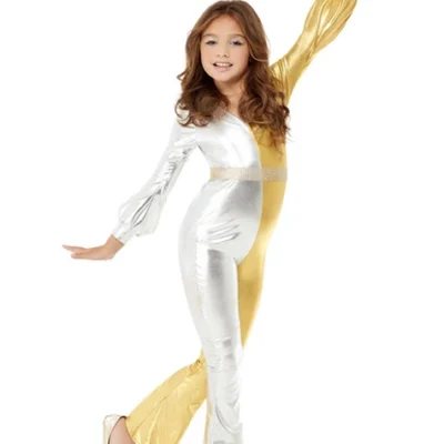 70er Jahre Disco Kostüm Für Mädchen