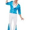 70er Jahre Disco Kostüm Weiß Für Herren -Funidelia Verkaufsladen 70er jahre disco kostum wei fur herren