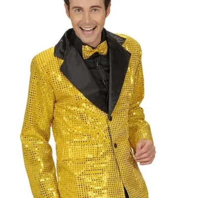 Funidelia Verkaufsladen 43 Funidelia Verkaufsladen -Funidelia Verkaufsladen 70er pailletten jacke fur herren gold 1