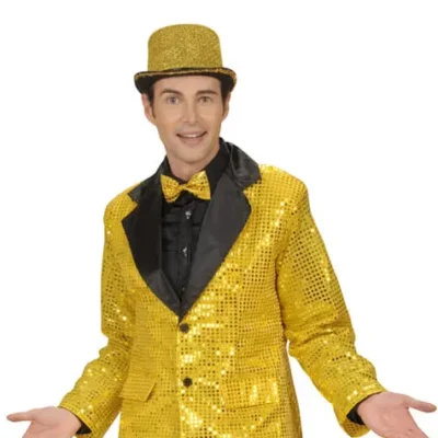 70er Pailletten Jacke Für Herren Gold -Funidelia Verkaufsladen 70er pailletten jacke fur herren gold 2