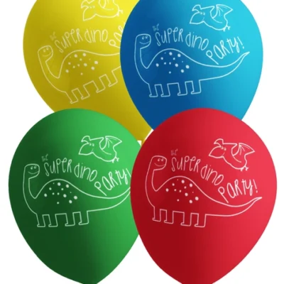 8 Dinosaurier Luftballons - Dinosaurs Party