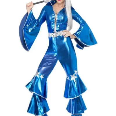 Abba Kostüm Dancing Queen Blau
