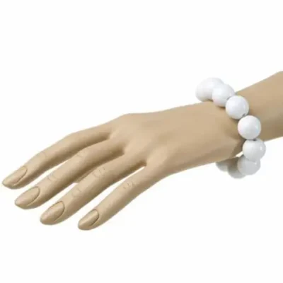 Armband 70er Jahre Weiß