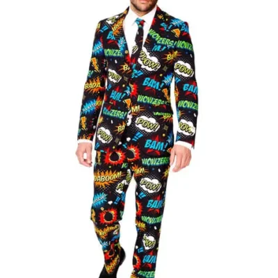 "Badaboom" Comic Anzug - Opposuits
