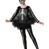 Ballerina-Skelett Kostüm Für Mädchen -Funidelia Verkaufsladen ballerina skelett kostum fur madchen