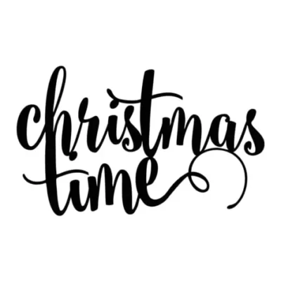 "Christmas Time" Tischdekoration - Christmas