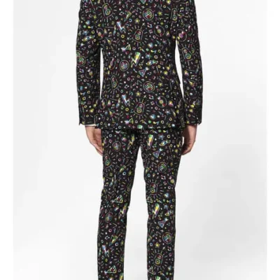 "Disco Dude" Anzug - Opposuits -Funidelia Verkaufsladen disco dude opposuits anzug 2