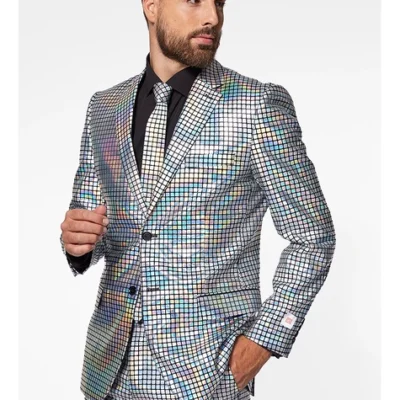 "Discoballer" Discokugel Anzug - Opposuits -Funidelia Verkaufsladen discoballer opposuit anzug 2