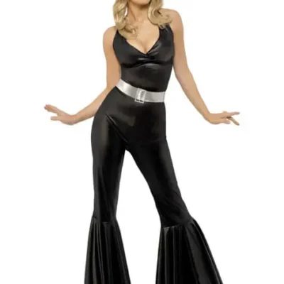 Diva Der 70er Kostüm Schwarz