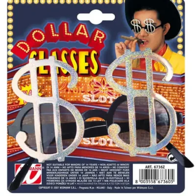 Dollar Brille -Funidelia Verkaufsladen dollar brille 3