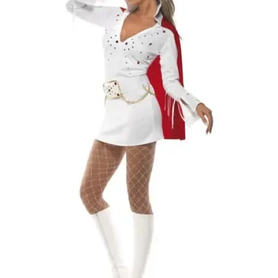 Elvis Damen Kostüm Viva Las Vegas Weiß -Funidelia Verkaufsladen elvis damen kostum viva las vegas wei 3