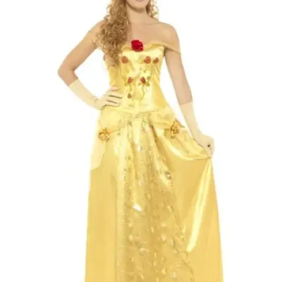 Goldene Prinzessin Kostüm Classic Für Damen