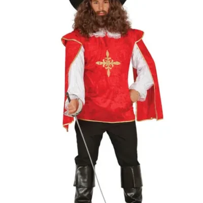 Mutiges Musketier Kostüm Für Herren