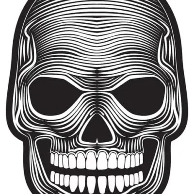 Leuchtende Skelett Maske Für Erwachsene