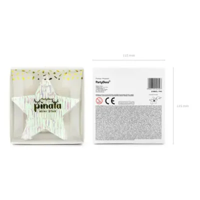 Mini Stern Piniata Topfschlagespiel - Iridescent -Funidelia Verkaufsladen mini stern pinata topfschlagespiel iridescent 9