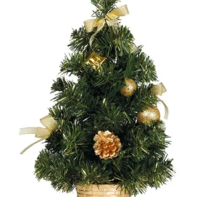 Mini Weihnachtsbaum Gold