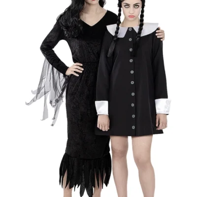 Morticia Addams Kostüm Für Damen - The Addams Family -Funidelia Verkaufsladen morticia addams kostum fur damen the addams family 2