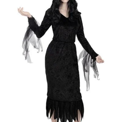 Morticia Addams Perücke Für Damen - Addams Family -Funidelia Verkaufsladen morticia addams perucke fur damen addams family 2
