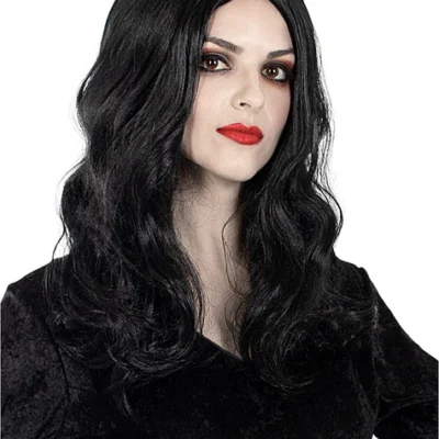 Morticia Addams Perücke Für Damen - Addams Family