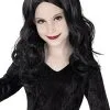 Morticia Addams Perücke Für Mädchen - Addams Family
