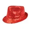 Pailletten Hut Rot Für Erwachsene -Funidelia Verkaufsladen pailletten hut rot fur erwachsene