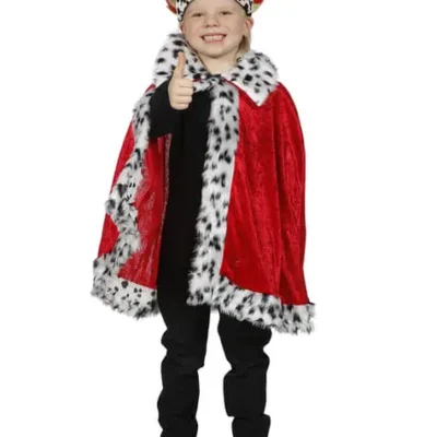 Prinzen Umhang Rot Für Jungen