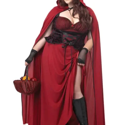 Rotkäppchen Kostüm Dunkel Für Damen Große Größe