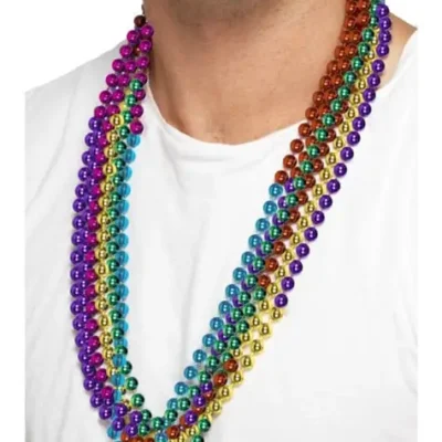 Set Mehrfarbige Perlenketten Für Erwachsene