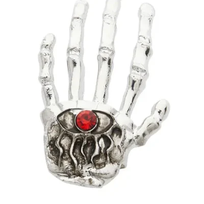 Skelett-Hand Ring