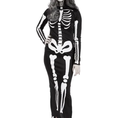 Skelett Kostüm Elegant Für Damen In Großer Größe -Funidelia Verkaufsladen skelett kostum elegant fur damen in groer groe 2