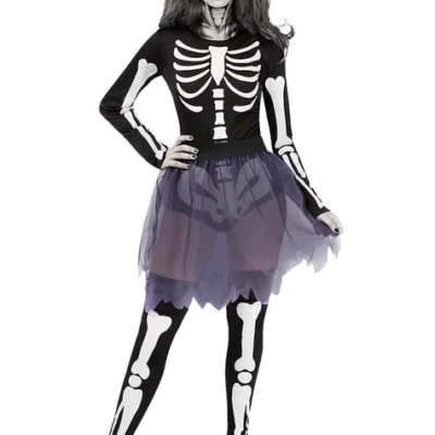 Skelett Kostüm Für Damen