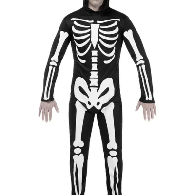 Skelett Kostüm Für Herren In Großer Größe