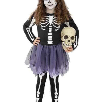 Skelett Kostüm Für Mädchen -Funidelia Verkaufsladen skelett kostum fur madchen 2
