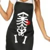 Skelett Schürze Schwarz -Funidelia Verkaufsladen skelett schurze schwarz