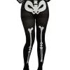 Skelett-Strumpfhose Für Damen