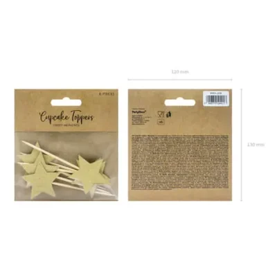 Stern Deko-Stick Set 6-teilig -Funidelia Verkaufsladen stern deko stick set 6 teilig 1 4