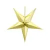 Stern Deko Zum Aufhängen Aus Papier Gold 70 Cm