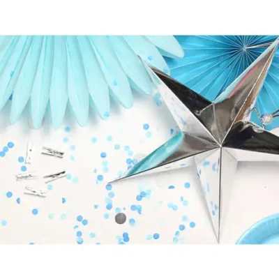 Stern Deko Zum Aufhängen Aus Papier Silber 45 Cm -Funidelia Verkaufsladen stern deko zum aufhangen aus papier silber 45 cm 2