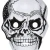 Totenkopf Maske Aus Plastik Für Herren -Funidelia Verkaufsladen totenkopf maske aus plastik fur herren
