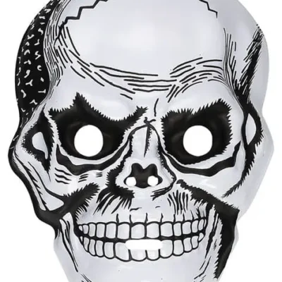 Totenkopf Maske Aus Plastik Für Herren