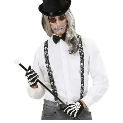 Träger Schwarz Mit Totenköpfen -Funidelia Verkaufsladen trager schwarz mit totenkopfen 2