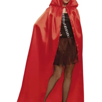 Funidelia Verkaufsladen 5 Funidelia Verkaufsladen -Funidelia Verkaufsladen umhang mit kapuze rot glitzernd fur erwachsene 1