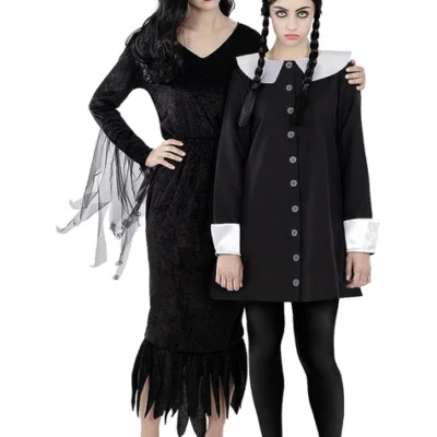 Wednesday Addams Kostüm Für Damen In Großer Größe - The Addams Family -Funidelia Verkaufsladen wednesday addams kostum fur damen in groer groe the addams family 2