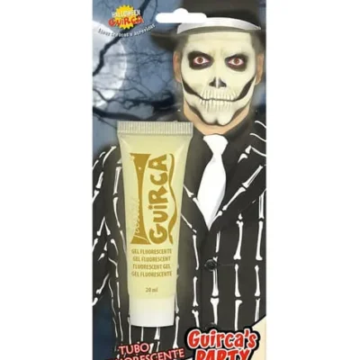 Weiße Leucht Schminke