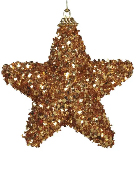 Weihnachtsstern Baumdeko Set Gold 3-teilig 3 Weihnachtsstern Baumdeko Set Gold 3-teilig