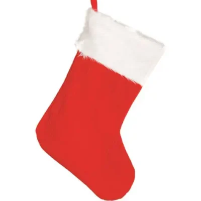 Weihnachtsstrumpf Rot 45 Cm